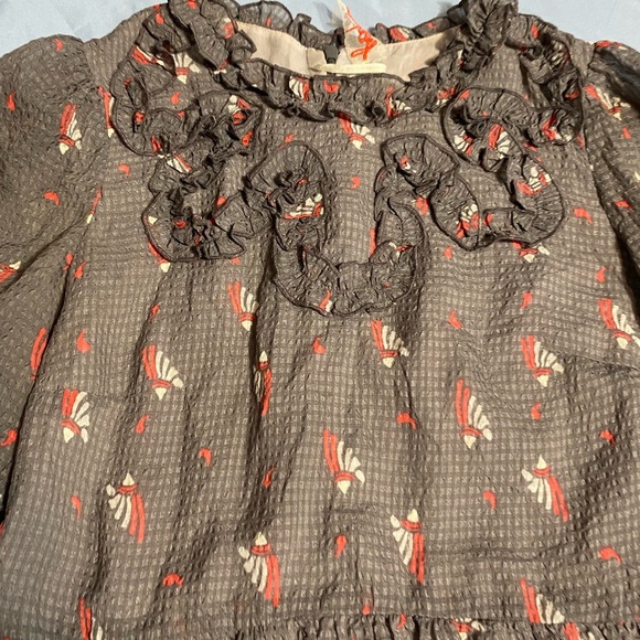 Free People Pink Pleated Sundress with Bishop Sleeves - Picture 13 of 16